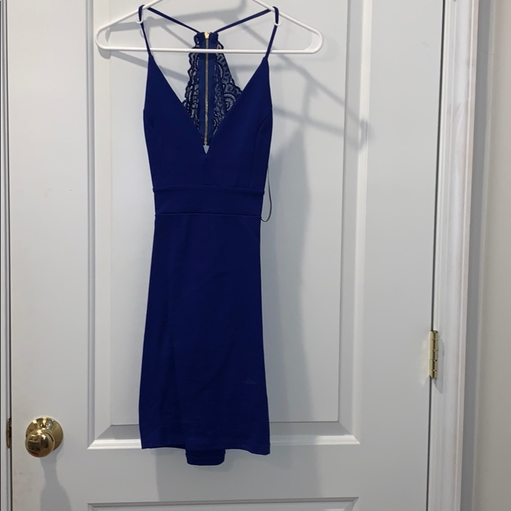 Royal Cocktail Dress